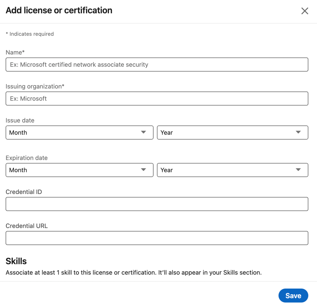Add license or certification
