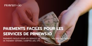 Easy payments for PRNEWS.IO services
