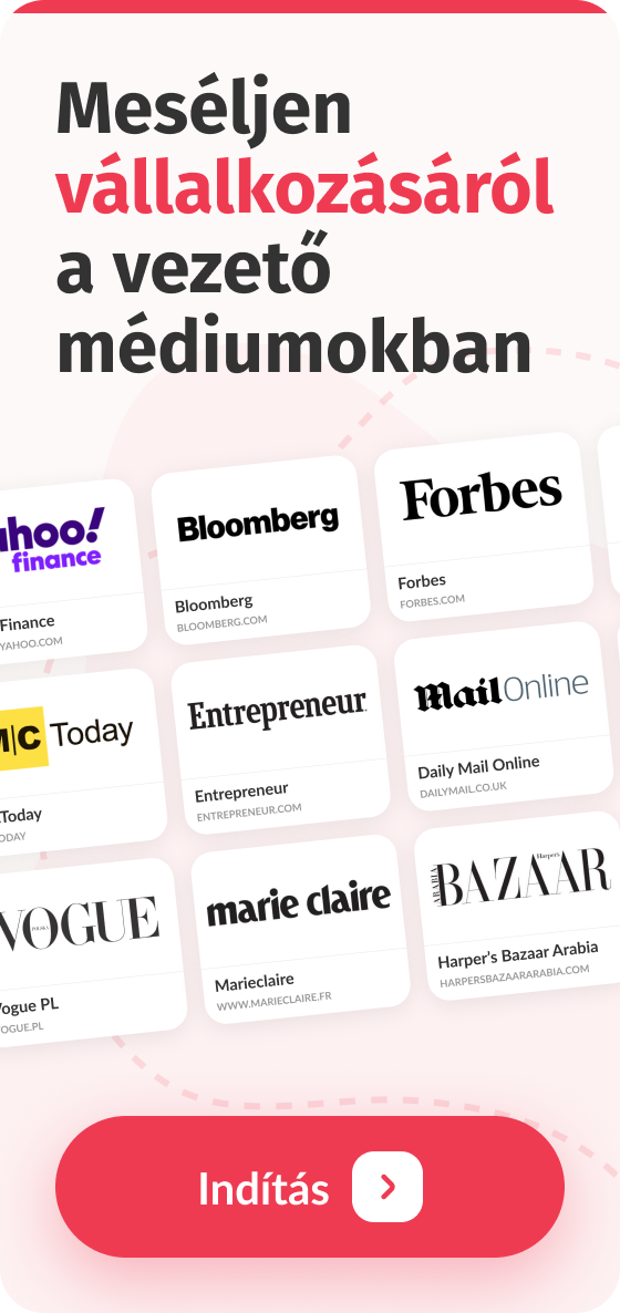 Meséljen vállalkozásáról a vezető médiumokban