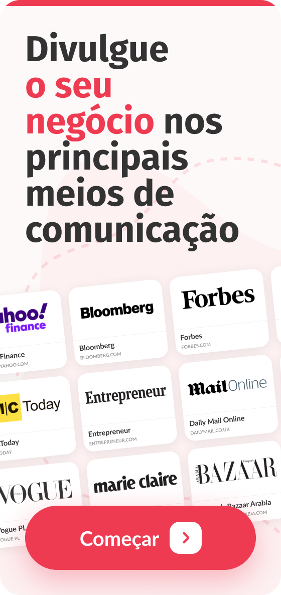 Divulgue o seu negócio nos principais meios de comunicação