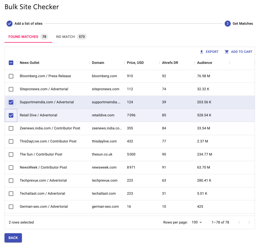 Bulk Site Checker 2