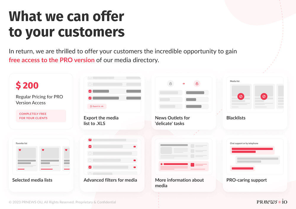 Offer to your Customer
