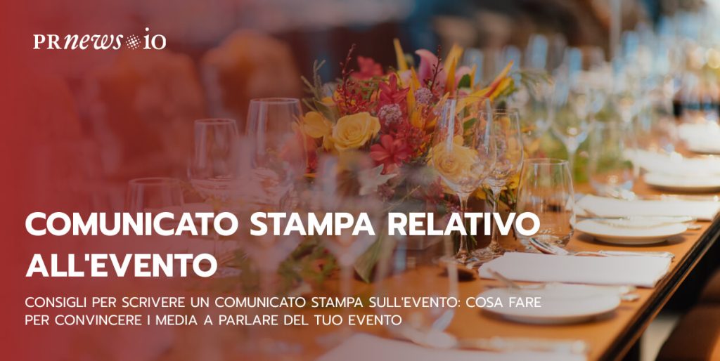 How To Write A Press Release For An Event