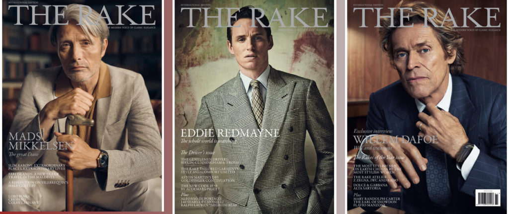 best men fashion magazines - The Rake Magazine.