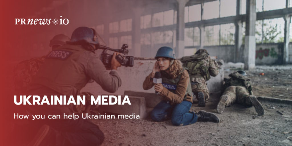 Hoe u de Oekraïense media kunt helpen.
