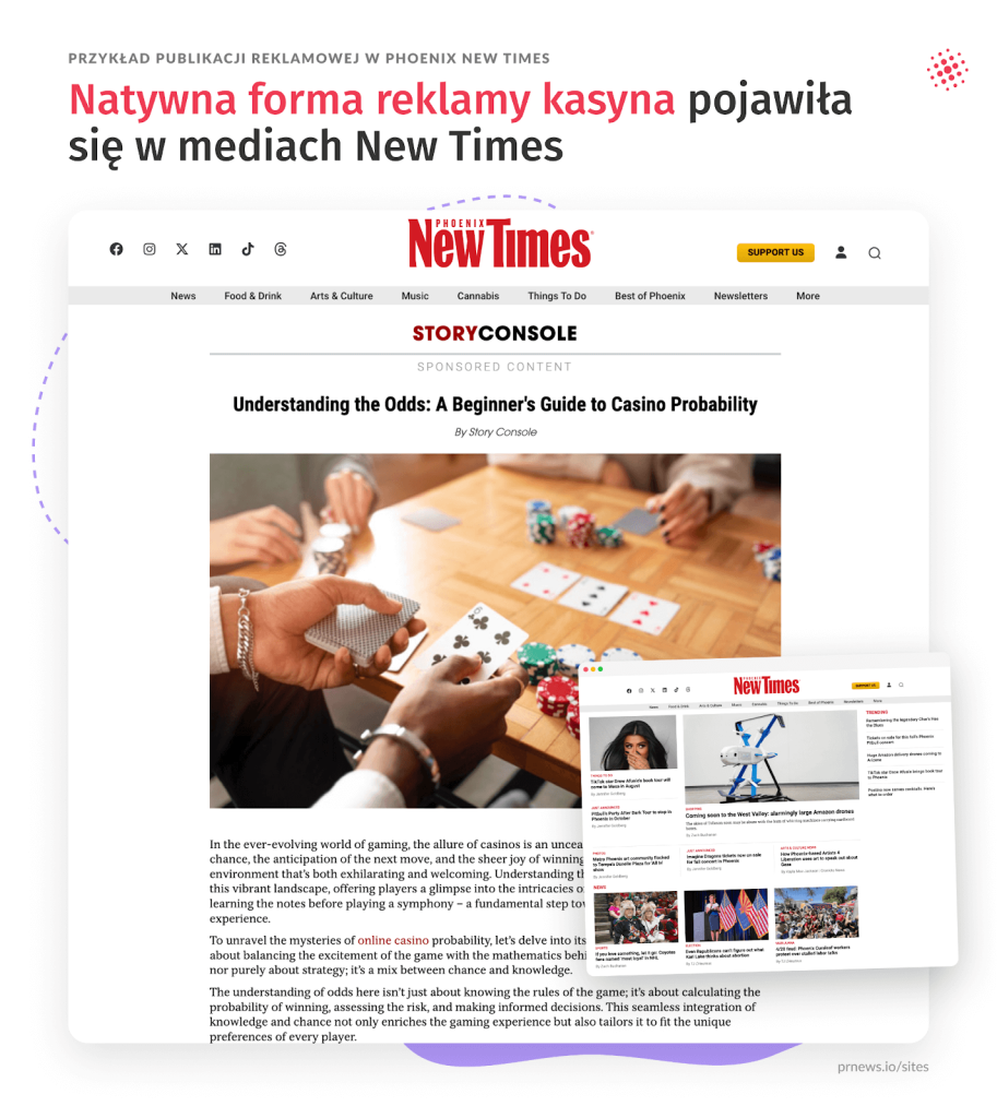 New Times Casino Native Ad