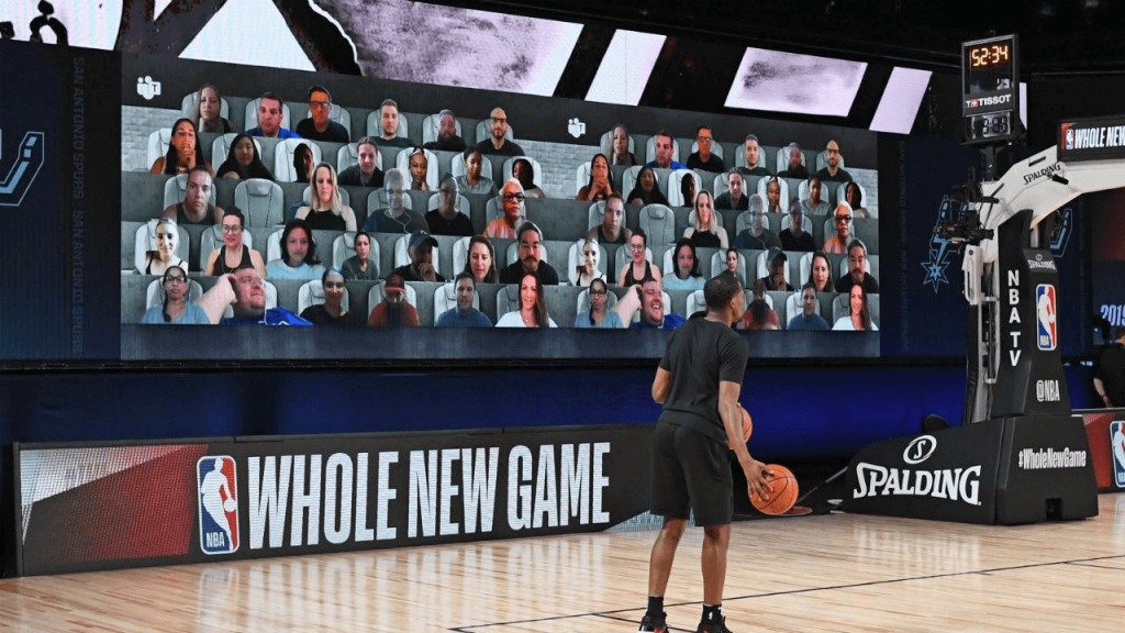 Microsoft Teams on Basketball Match